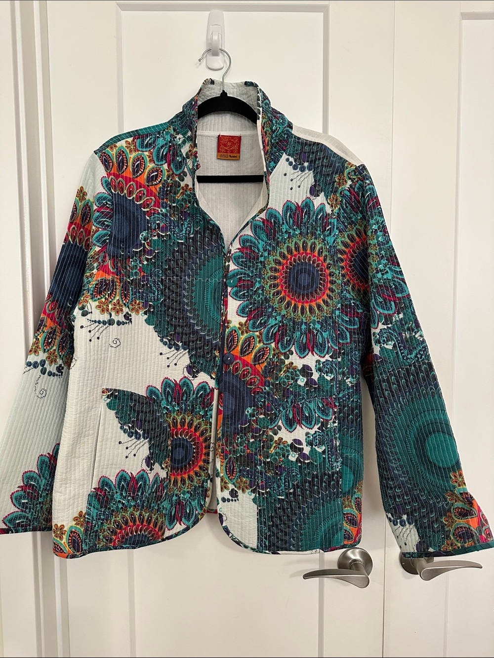 Anu Peacock Quilted Jacket